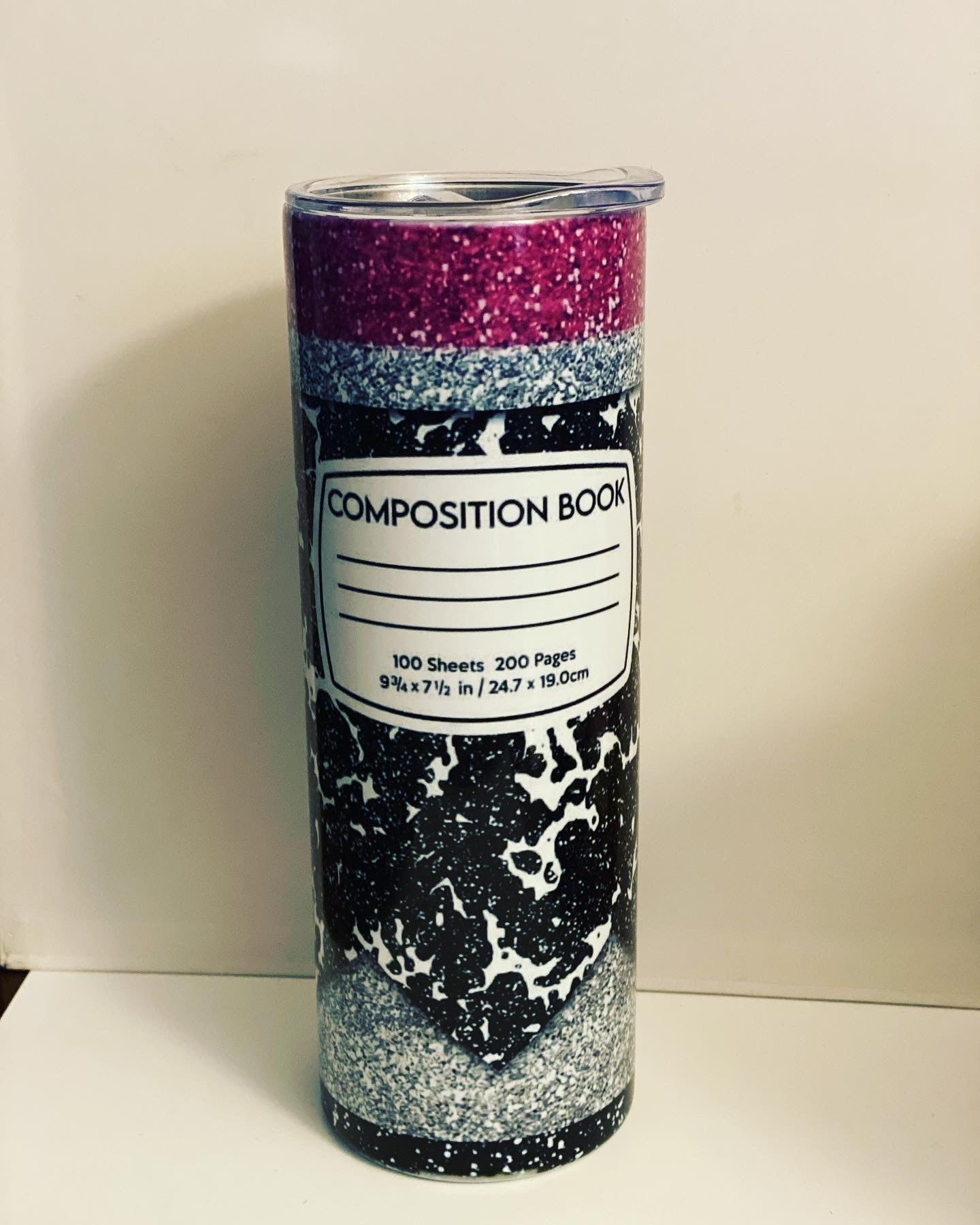 Composition Notebook Tumbler